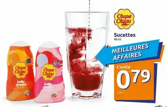 Action Sucettes Chupa Chups offre