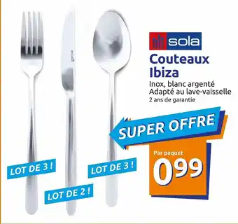 Couteaux Ibiza Sola