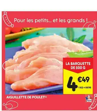 Leader Price Aiguillette De Poulet offre