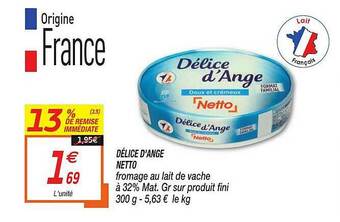 Netto Délice D'ange Netto offre