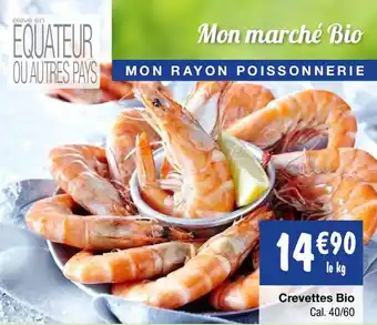 Migros Crevettes bio offre