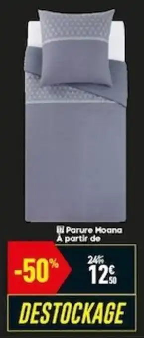 Conforama Parure Moana offre