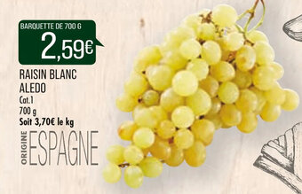 Raisin blanc aledo