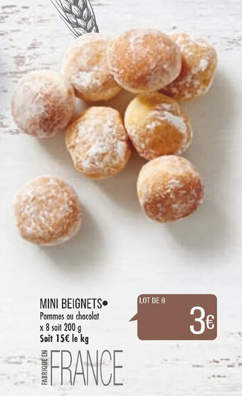 Match Mini beignets offre