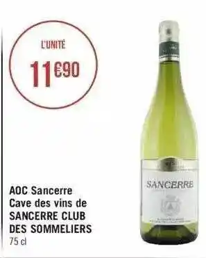 Aoc sancerre cave des vins de sancerre club des sommeliers
