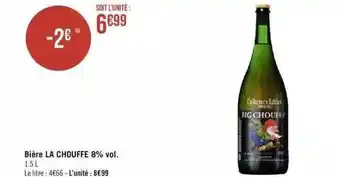 Géant Casino Bière la chouffe offre
