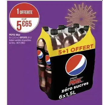 Pepsi max