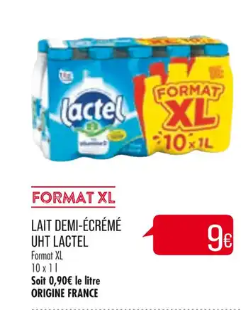 Match Lait demi-écrémé uht LACTEL offre
