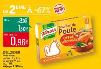Match Bouillon KNORR offre