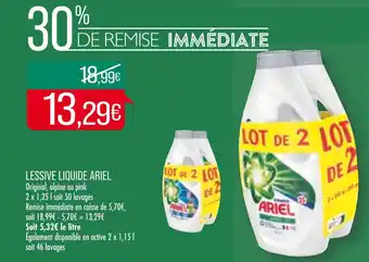 Match Lessive liquide ARIEL offre