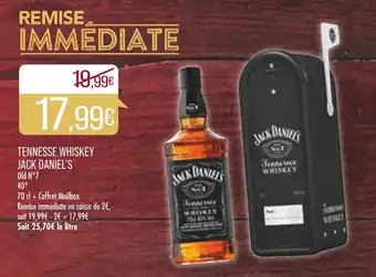 Match Tennesse whiskey JACK DANIEL'S offre