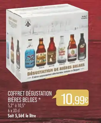 Match Coffret dégustation bière belges offre