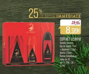 Match Coffret scorpio offre