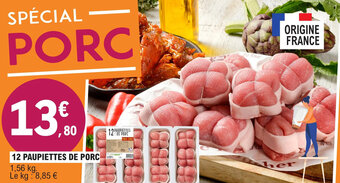 E.Leclerc 12 paupiettes de porc offre