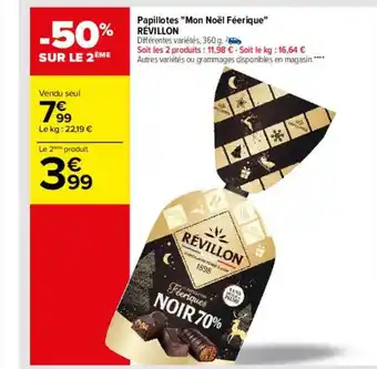 Carrefour Papillotes offre