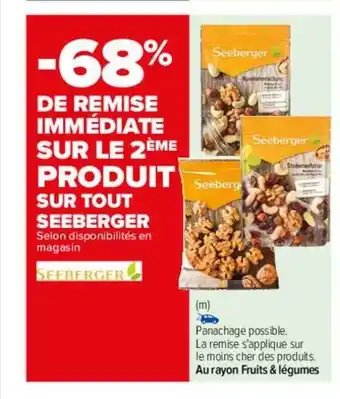 Carrefour Seeberger offre