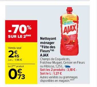 Carrefour Nettoyant ménager offre