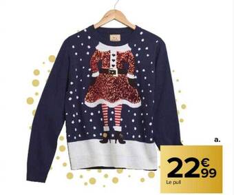 Carrefour Le pull offre