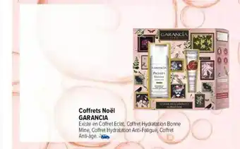 Coffrets noël garancia