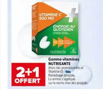 Carrefour maPara parapharmacie Gamme vitamines nutrisante offre