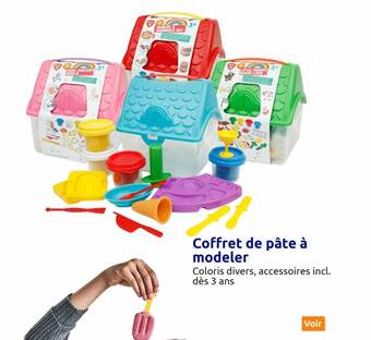 Action Coffret de pâte à modeler offre