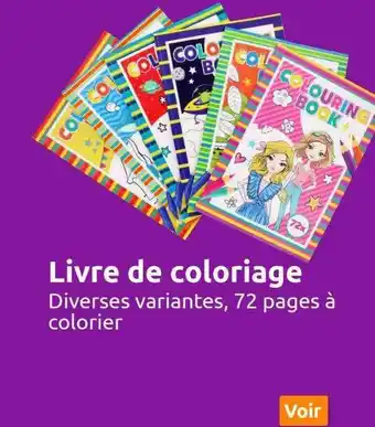 Action Livre de coloriage offre