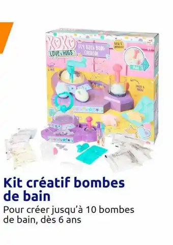 Action Kit créatif bombes de bain offre