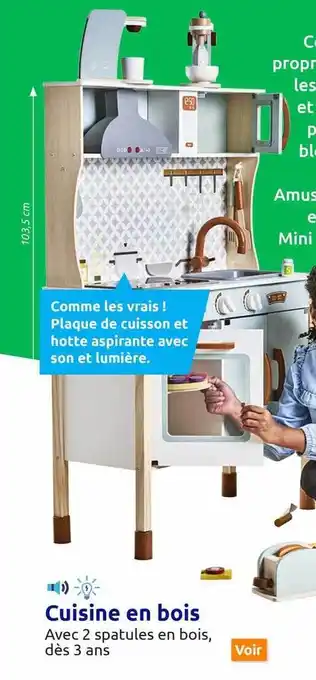 Action Cuisine en bois offre
