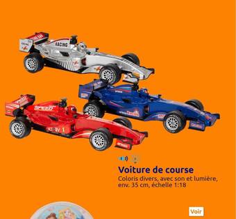 Action Voiture de course offre