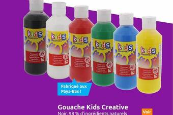 Action Gouache kids creative offre