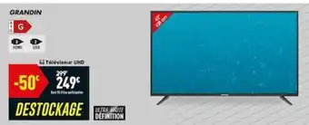 Conforama Téléviseur UHD offre