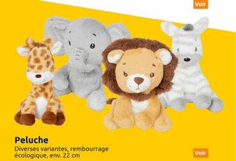 Action Peluche offre
