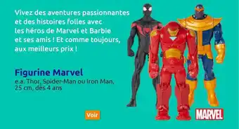 Action Figurine marvel offre