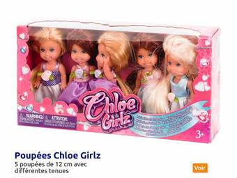 Action Poupées chloé girlz offre