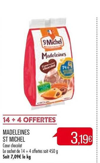 Match Madeleines st michel offre