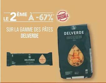 Match Pâtes delverde offre