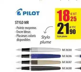 Stylo mr pilot