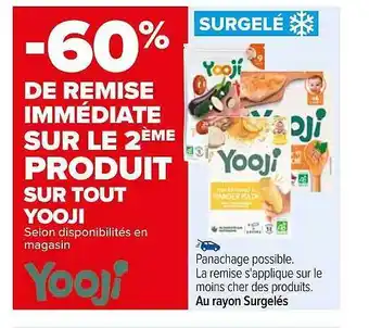Carrefour Yooji offre