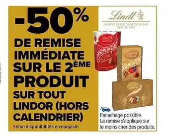 Carrefour Lindor offre