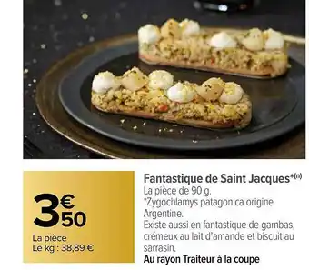 Carrefour Fantastique de saint jacques offre