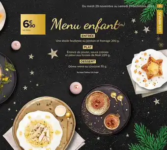 Carrefour Menu enfant offre