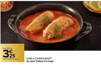 Carrefour Lotte à l'américaine offre