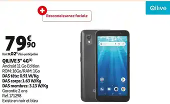 Auchan Qilive 5 4g offre