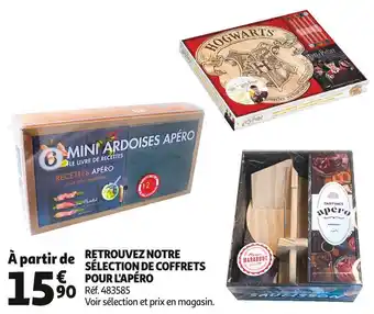 Auchan Retrouvez notre sélection de coffrets pour l'apéro offre