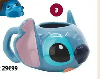 Auchan Le mug 3d stitch offre