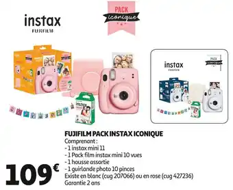 Fujifilm pack instax iconique