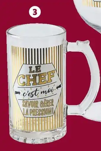 Auchan Chope à bière offre