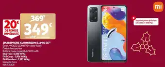 Auchan Xiaomi smartphone redmi 11 pro 5g offre