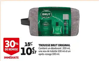 Auchan Brut trousse original offre