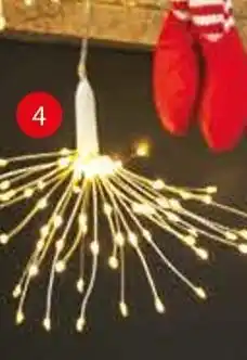 Auchan Suspension feu d'artifice 90led offre